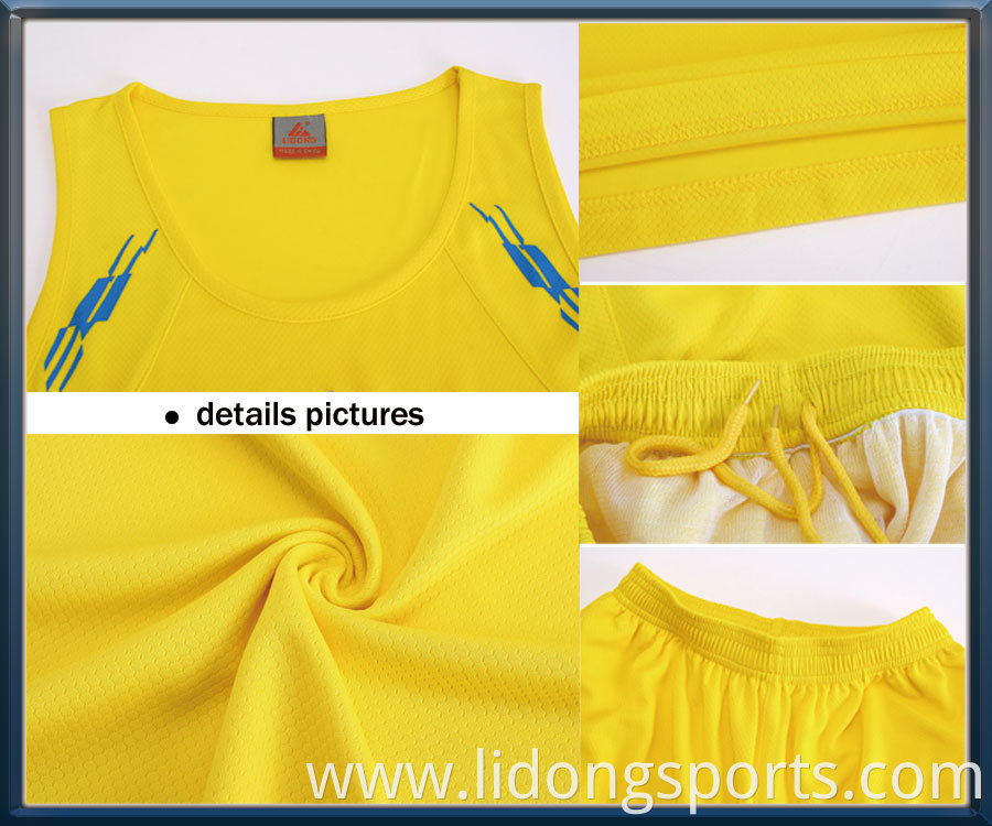 wholesale custom track and field basketball jersey tracksuit running shirt